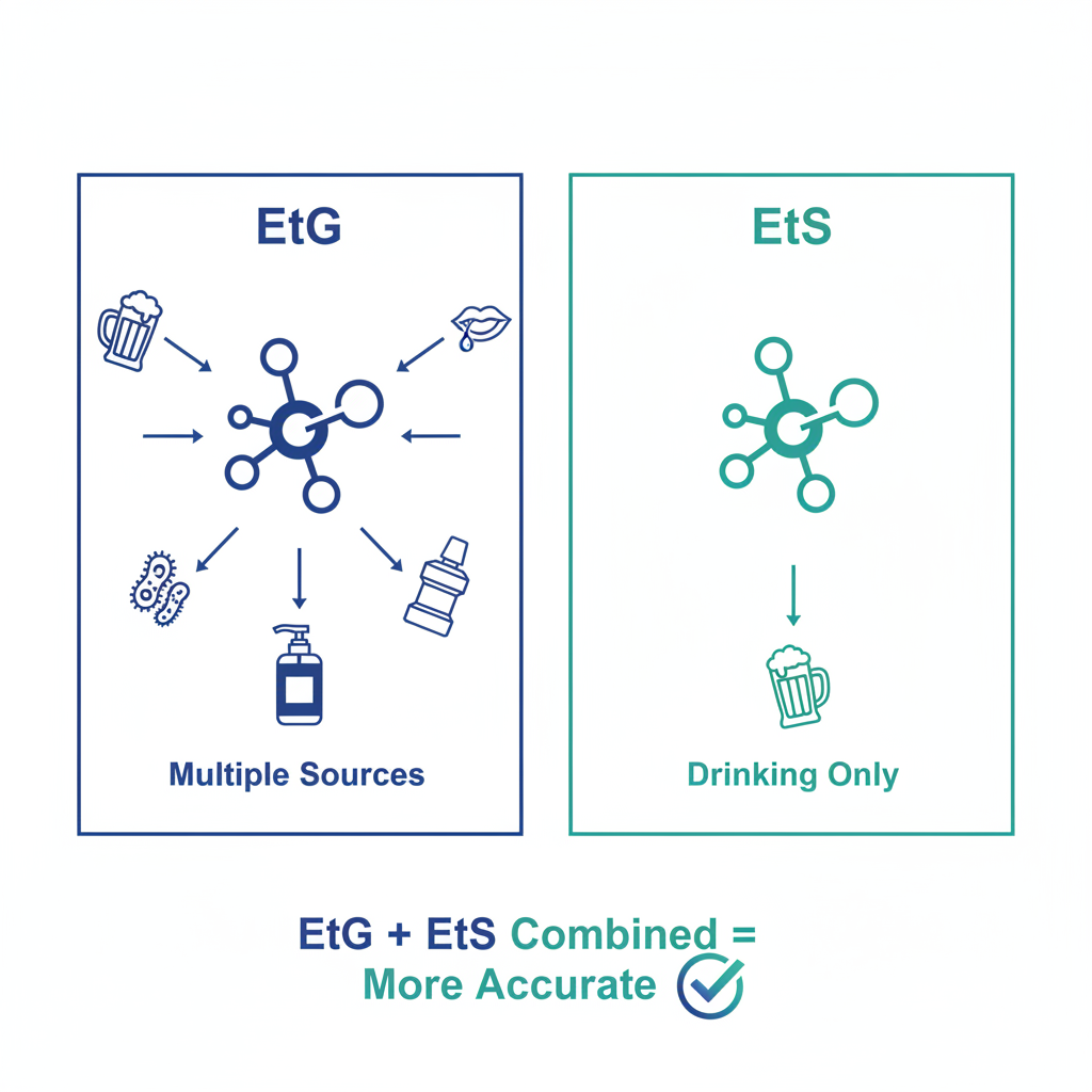 EtG vs EtS confirmation testing for probation